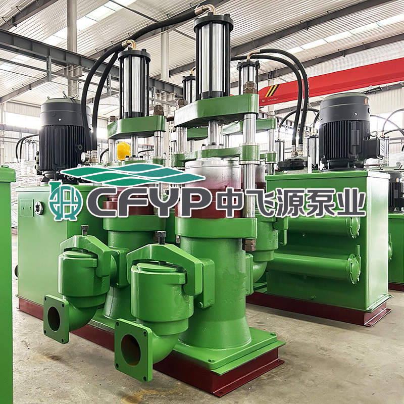 上海中飞源泵业，YBH500-200压滤机专用节能泵客户使用案例